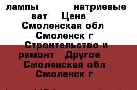 лампы Phillips натриевые 250 ват  › Цена ­ 500 - Смоленская обл., Смоленск г. Строительство и ремонт » Другое   . Смоленская обл.,Смоленск г.